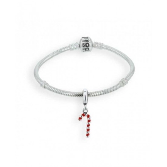 Pandora Bracelet Candy Cane Complete PN 11721 Jewelry