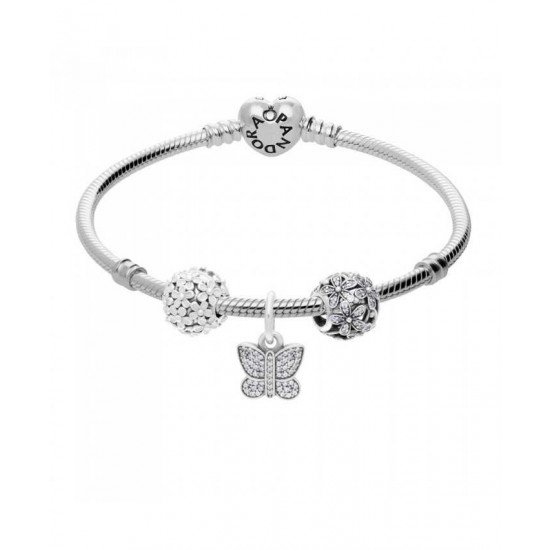 Pandora Bracelet Soft Petals Complete PN 11799 Jewelry