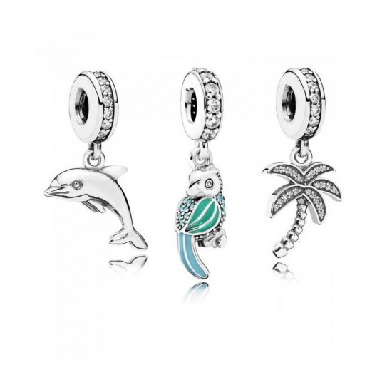 Pandora Charm Oceanic Paradise PN 11829 Jewelry