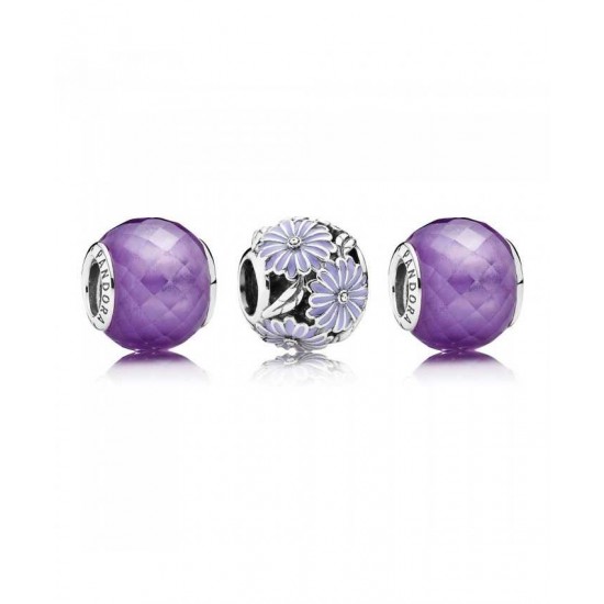 Pandora Charm Purple Daisy PN 11785 Jewelry