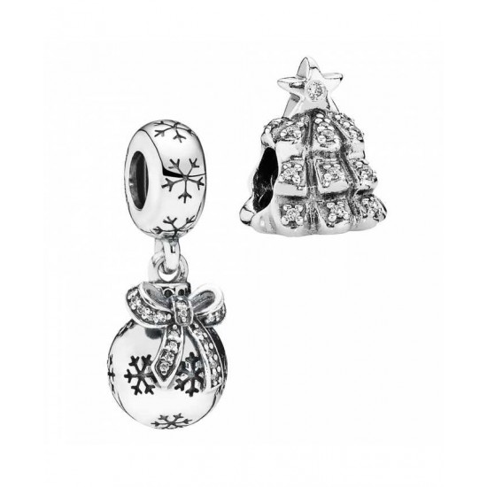 Pandora Charm Silver Christmas Decorations PN 11691 Jewelry
