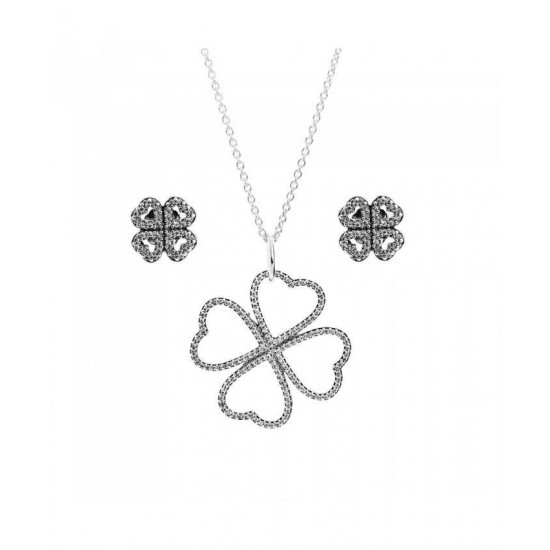 Pandora Jewellery Set Silver Petals Of Love PN 11953 Jewelry