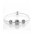 Pandora Bracelet Silver Dear Mother Complete PN 10259 Jewelry