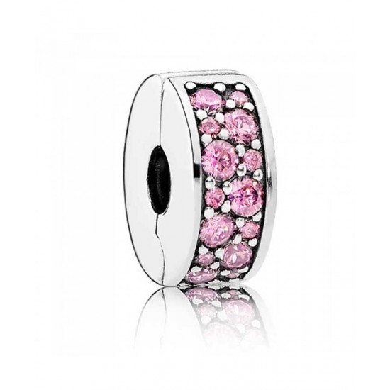 Pandora Clip Pink Shining Elegance PN 11440 Jewelry