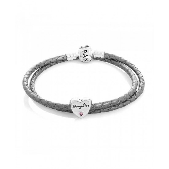 Pandora Bracelet Daughters Love Complete PN 10283 Jewelry