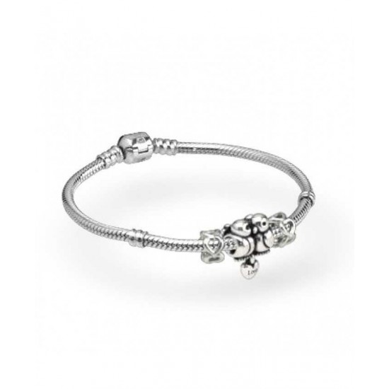 Pandora Bracelet Love Birds Complete PN 10296 Jewelry