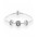 Pandora Bracelet Vintage H Complete PN 10317 Jewelry