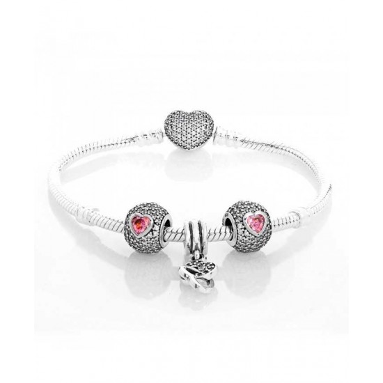 Pandora Bracelet Intertwined Love Complete PN 10332 Jewelry