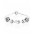 Pandora Bracelet Ribbon Of Love Complete PN 10352 Jewelry