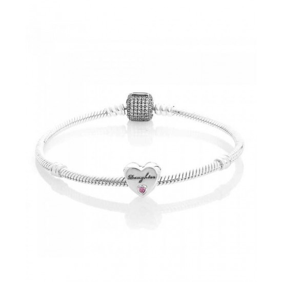 Pandora Bracelet A Daughters Love Complete PN 10369 Jewelry