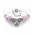 Pandora Bracelet Silver Unconditional Love Complete PN 10408 Jewelry