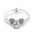 Pandora Bracelet Silver Love Lines Complete PN 10197 Jewelry