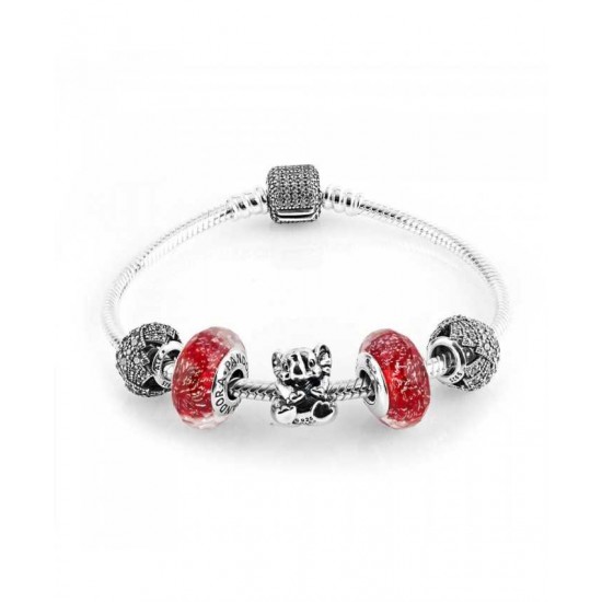 Pandora Bracelet Lucky Elephant Complete PN 10238 Jewelry