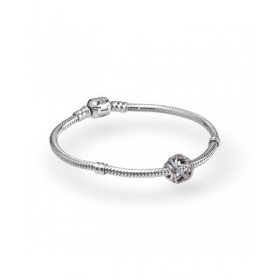 Pandora Bracelet Special Sparkle Complete PN 10160 Jewelry
