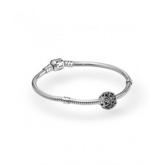 Pandora Bracelet Roses Complete PN 10251 Jewelry
