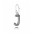 Pandora Charm Sparkling Alphabet J Pendant PN 10444 Jewelry