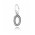 Pandora Charm Sparkling Alphabet O Pendant PN 10487 Jewelry