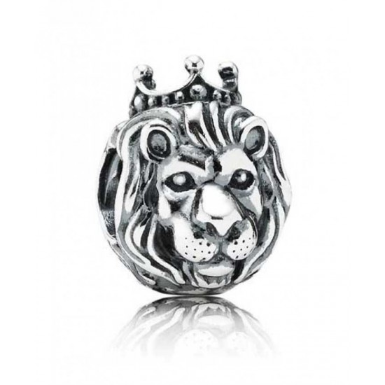 Pandora Charm Silver Lion Head PN 10526 Jewelry