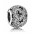 Pandora Charm Silver Cubic Zirconia Cut Out Butterflies PN 10549 Jewelry
