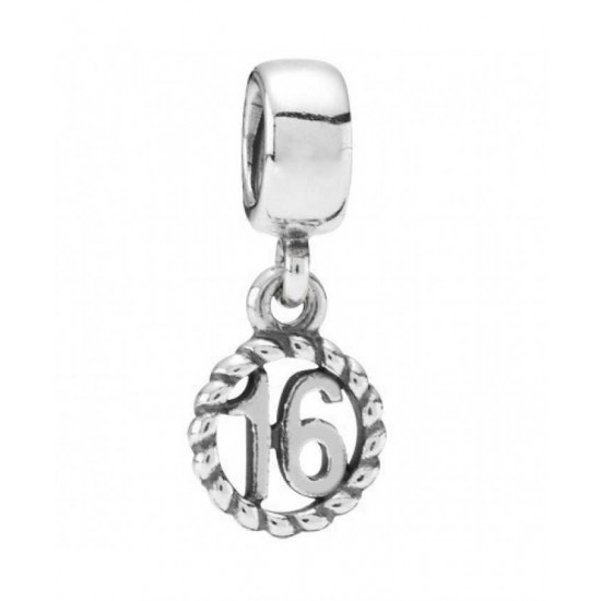 Pandora Charm Silver 16 PN 10563 Jewelry