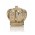 Pandora Charm 14ct Gold Diamond Crown Bead PN 10607 Jewelry