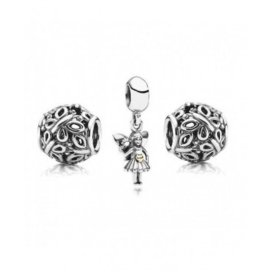 Pandora Charm Sterling Silver Secret Fairytale PN 10609 Jewelry