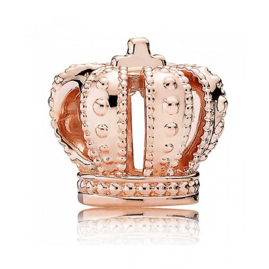 Pandora Charm Rose Royal Crown PN 10611 Jewelry