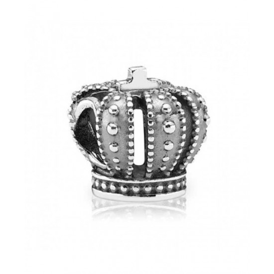 Pandora Charm Sterling Silver Crown PN 10613 Jewelry