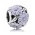 Pandora Charm Silver Lavender Enamel Daisy PN 10688 Jewelry