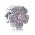 Pandora Charm Silver Pink And Purple Cubic Zirconia Primrose PN 10691 Jewelry