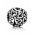 Pandora Charm Andora Silver Open Work Heart Bead PN 10704 Jewelry