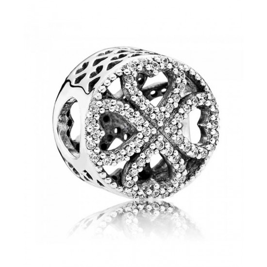 Pandora Charm Silver Petals Of Love PN 10724 Jewelry
