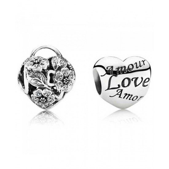Pandora Charm Love Locket PN 10727 Jewelry