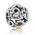 Pandora Charm Silver Openwork 14ct Gold Love Heart PN 10744 Jewelry