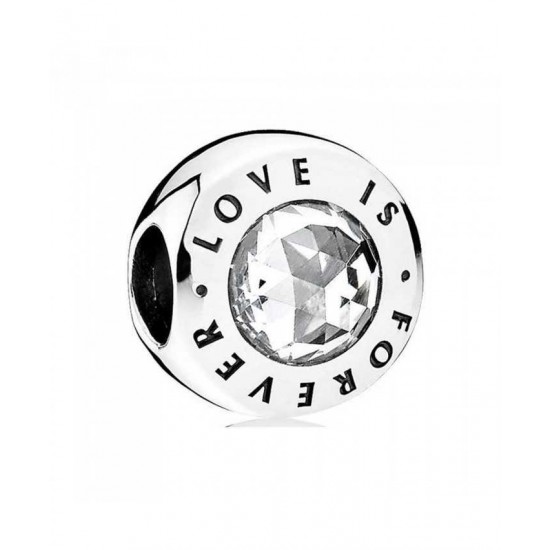 Pandora Charm Silver Love Is Forever PN 10747 Jewelry