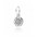 Pandora Charm Silver Cubic Zirconia Signature PN 10788 Jewelry