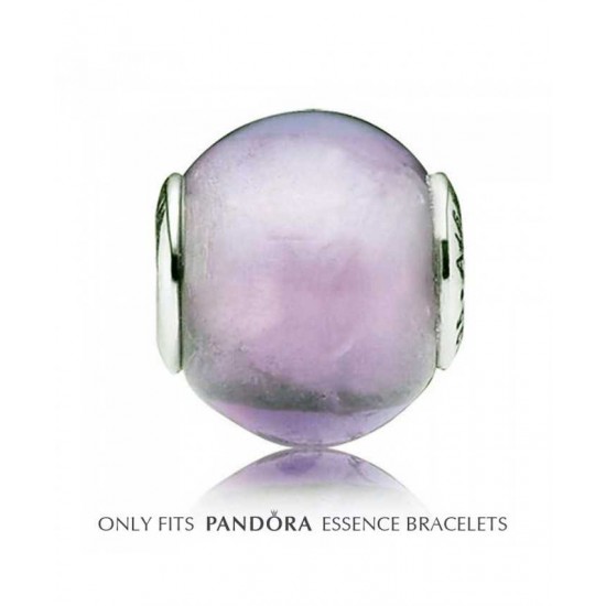 Pandora Charm Essence Synthetic Amethyst Faith Bead PN 10813 Jewelry