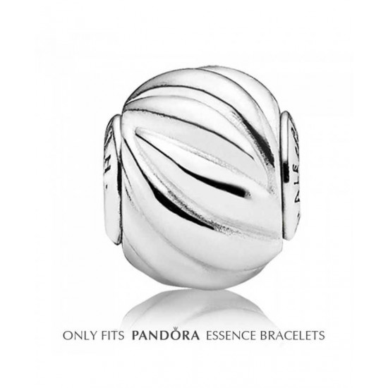 Pandora Charm Essence Silver Wave Health Bead PN 10835 Jewelry