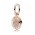Pandora Charm Rose Signature Pendant PN 10839 Jewelry