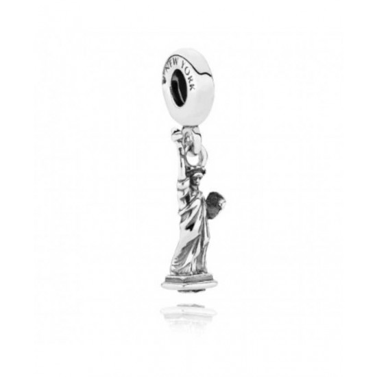 Pandora Charm Silver National Icon Statue Of Liberty PN 10859 Jewelry
