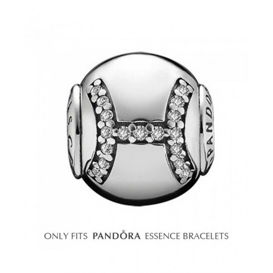 Pandora Charm Essence Silver Pisces PN 10872 Jewelry