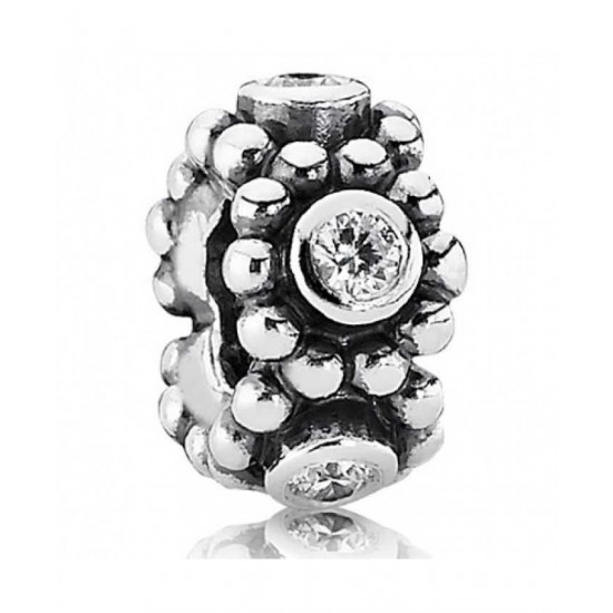 Pandora Spacer Silver Romance Cz PN 11532 Jewelry