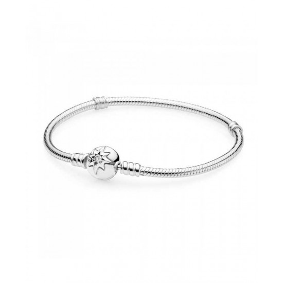 Pandora Bracelet Silver Cubic Zirconia Starry Sky PN 10383 Jewelry