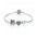 Pandora Bracelet Sparkling December Birthstone Complete PN 10400 Jewelry