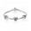 Pandora Bracelet September Birthstone Complete PN 10402 Jewelry