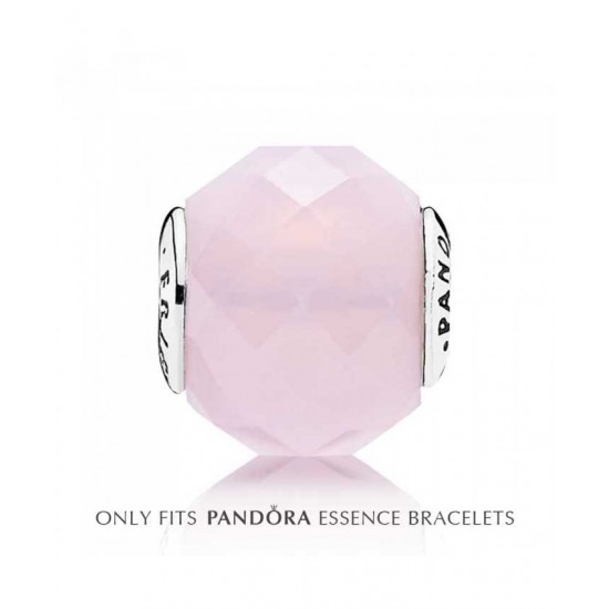 Pandora Charm Essence Silver Pink Crystal Friendship PN 10699 Jewelry