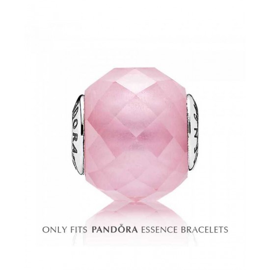 Pandora Charm Essence Silver Pink Cubic Zirconia Sensitivity PN 10817 Jewelry