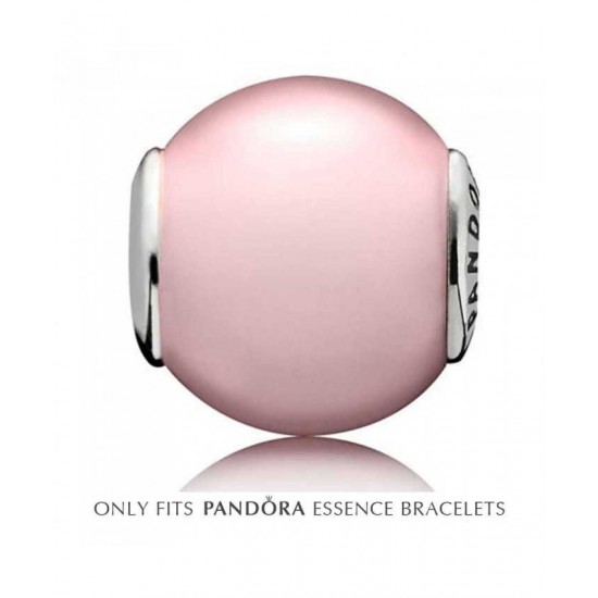 Pandora Charm Essence Silver Rose Quartz CaRing PN 10847 Jewelry
