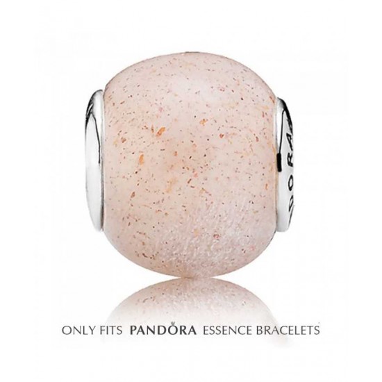 Pandora Bead Essence Silver Pink Stone Love PN 10997 Jewelry