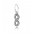 Pandora Charm Silver Cubic Zirconia Infinity Dropper PN 11088 Jewelry